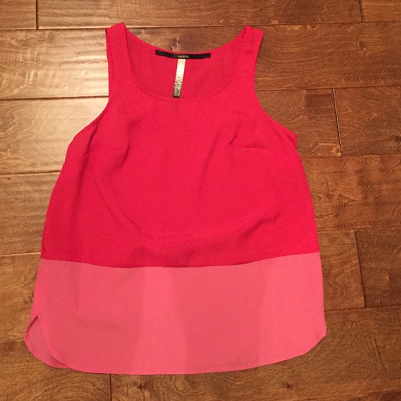 Pink & Red tank
