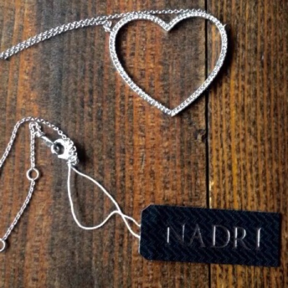 NADRI Heart Crystal Necklace from Nordstrom - Picture 1 of 3