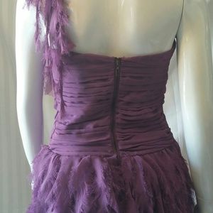 Bebe Feather Godess  Dress