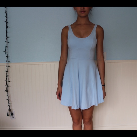 Blue hollister dress