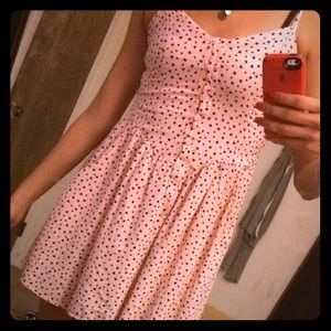 Pink hearts dress
