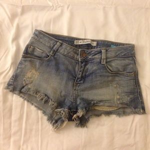 Zara premium wash collection shorts