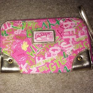 Lilly Pulitzer Large Wristlet