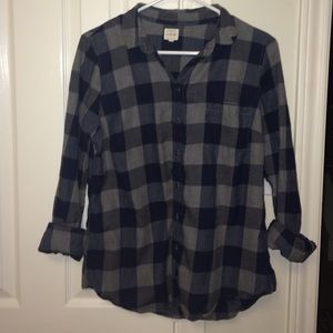 J. Crew flannel button down