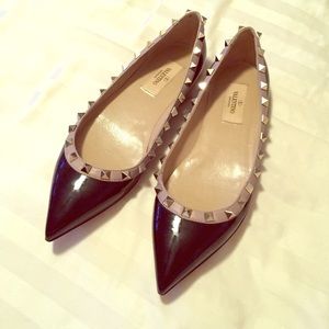 Rockstud Valentino Flats