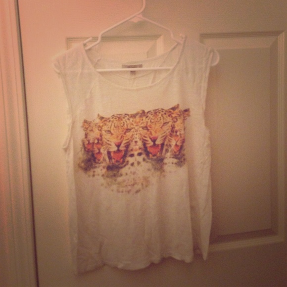 Zara White Tops