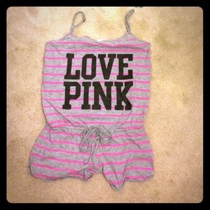 Victoria's Secret pink romper