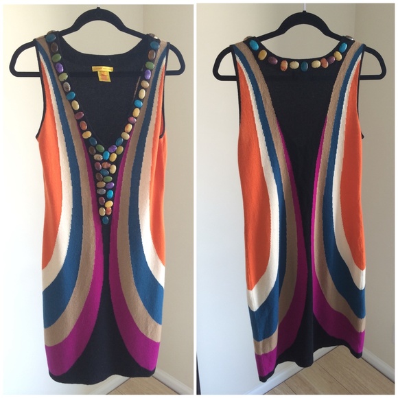 Catherine Malandrino Jeweled Tank Dress - Picture 2 of 4