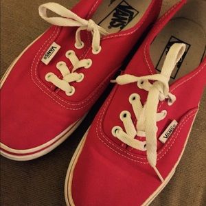 Red Vans