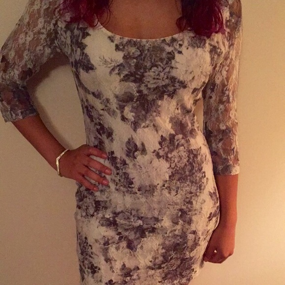 Lace Flower Dress