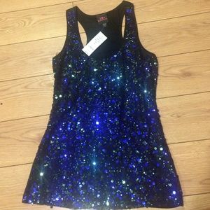 Bebe2 razor back tank