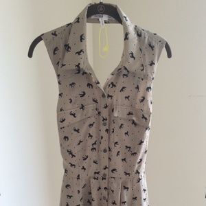 BCBGeneration Dresses - BCBGeneration Fossil Horse Print Dress BCBGeneration Dresses - BCBGeneration Fossil Horse Print Dress