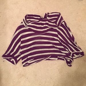 Striped Crop Top