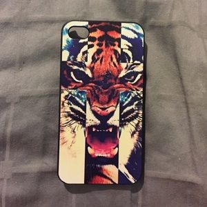 Hipster Tiger iPhone 4/4s Case