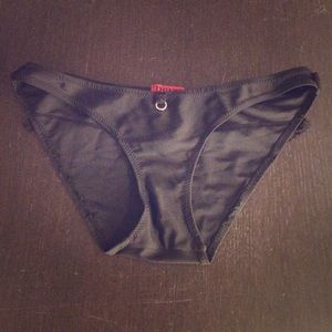 Black bikini bottoms