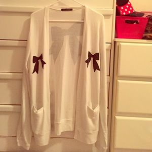 Wildfox bow cardigan