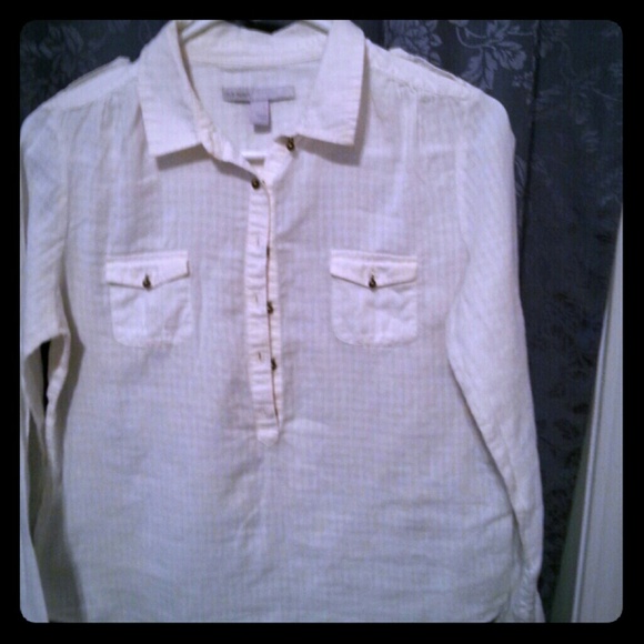 Old navy button up-Pearl - Picture 1 of 1