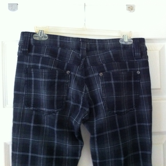️⚡️2/$15⚡️WET SEAL PLAID SKINNY PANTS SIZE 7 ❤️ - Picture 4 of 4