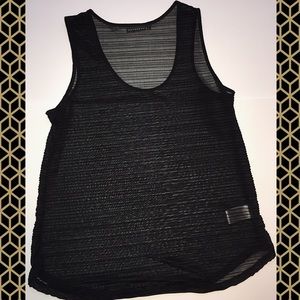 Black Sleeveless Top