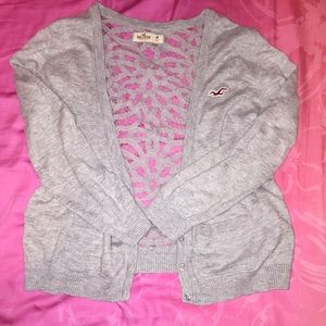 Hollister Cardigan with a Carved Back Pattern