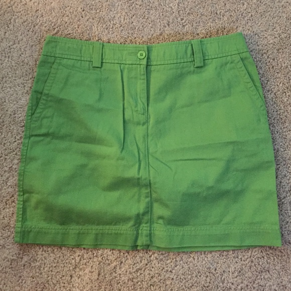 L.L. Bean Kelly Green skirt - never worn!