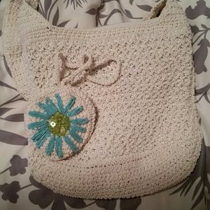 Crochet handbag