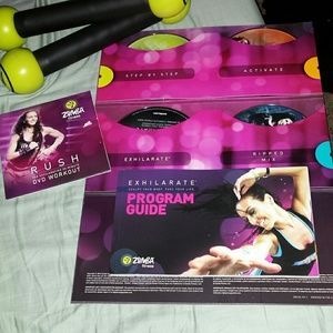 Zumba fitness full workout collection in box