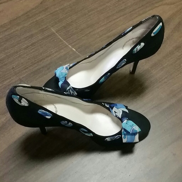 Emilio Pucci open toe heels