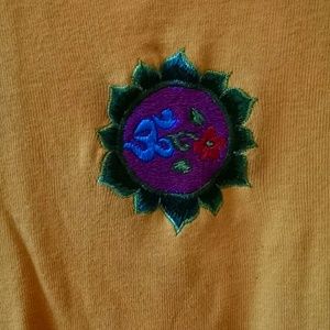 AUMmmmm, Ommmmm, embroidered t shirt!