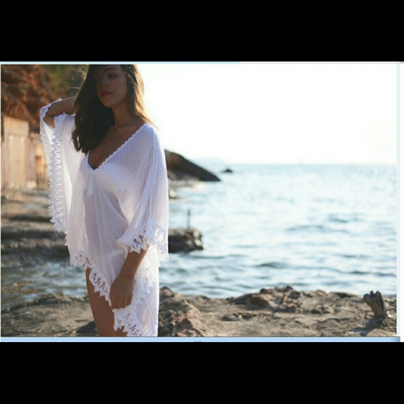 2015 New Fashion Swimsuit Cover Up Edge Crochet Be