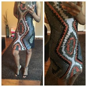 Franschesca's Sequin Tank Dress