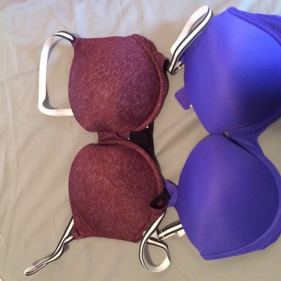 💟Burgundy Victoria Secret Pink Bra 💟