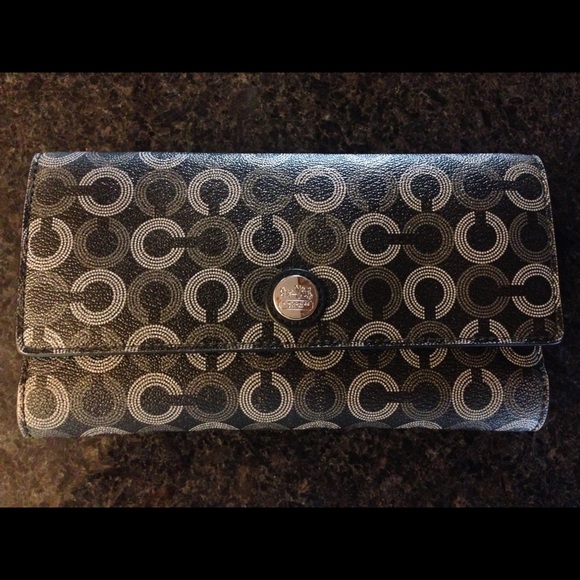 Black coach Wallet