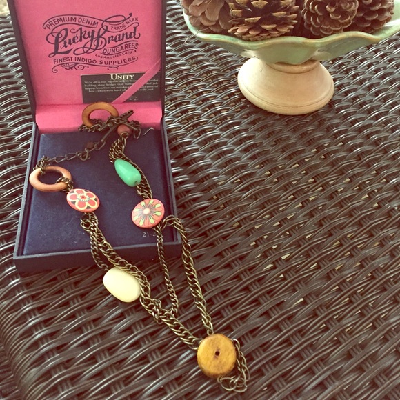 🍀Lucky brand necklace with original box