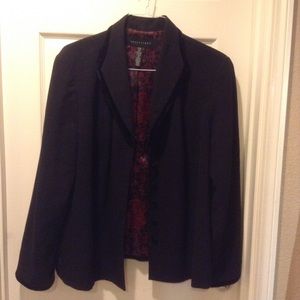 Apostrophe black blazer size 20w