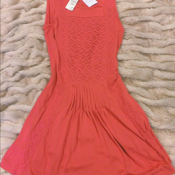 Cute shirt dress with lattice detail