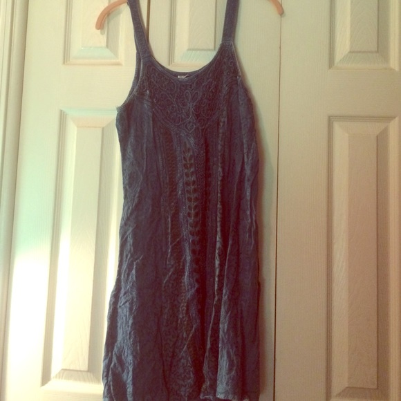 Adorable blue embroidered dress