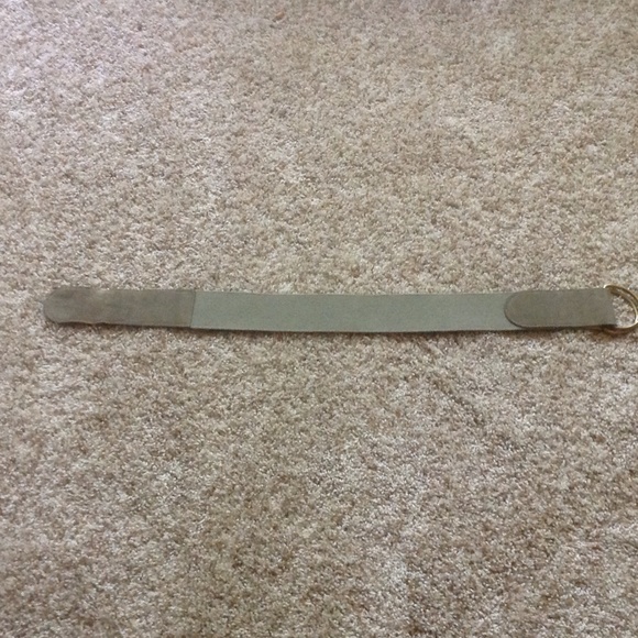 Khaki Green Stretch Belt