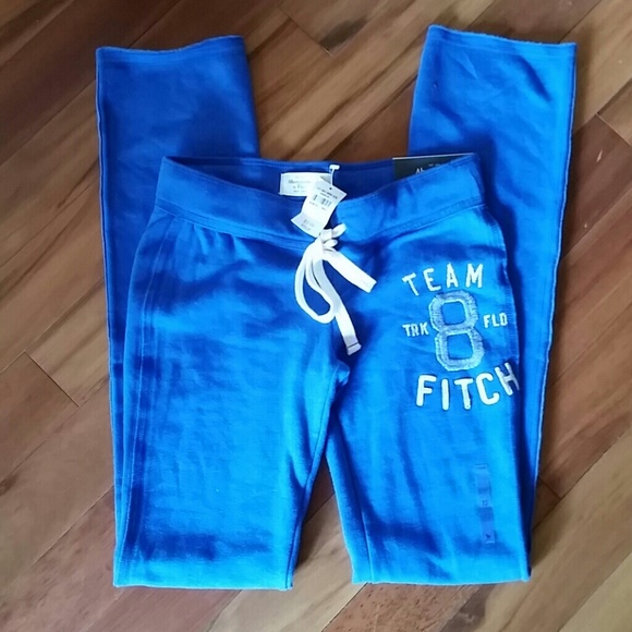 NWT Abercrombie straight leg sweat pants