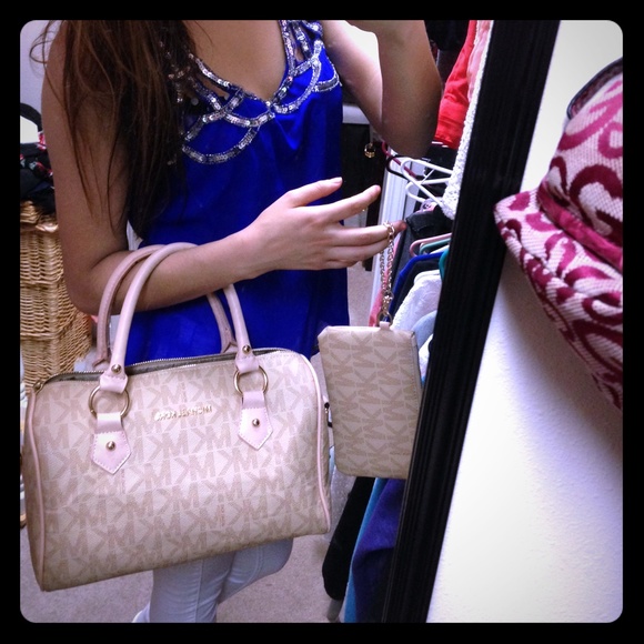 Mk purse and wallet