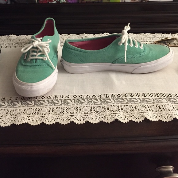 Teal Vans