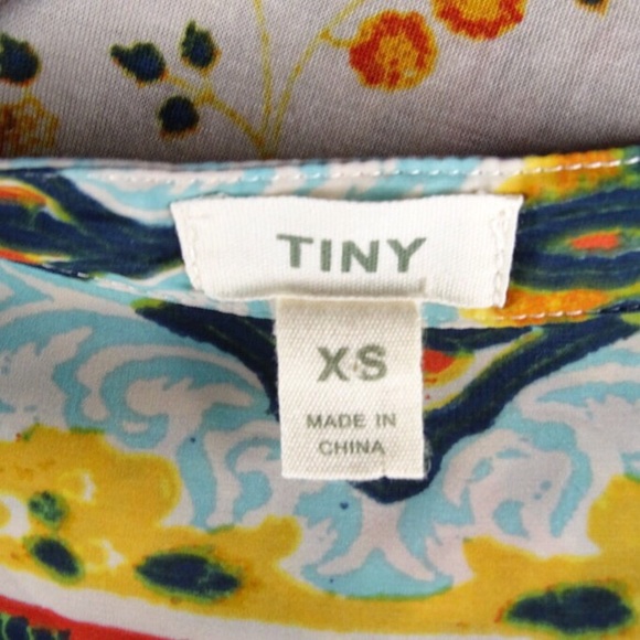 🔴🔴🔴🔴TINY XS Blouse SEQUINS Tunic - Picture 3 of 4