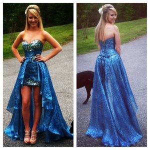 Formal dress w/ jeweled detailing