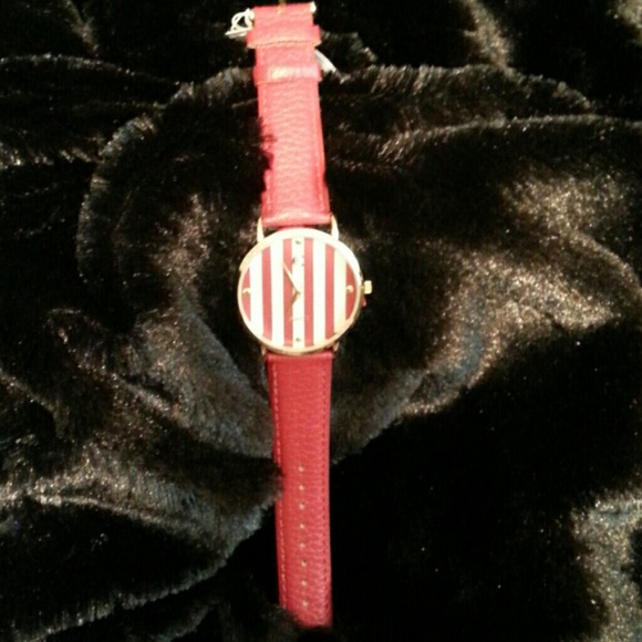 Red Charming Charlie watch