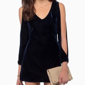 Tobi "Wicked Ways Velour Dress"