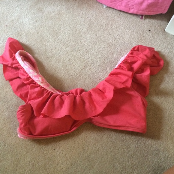 Maaji reversible flounce bikini top