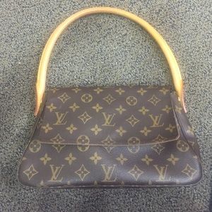 Louis Vuitton vintage monogram print Canvas purse