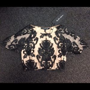 For Love and Lemons Ethereal Crop Top Size: Small