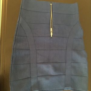 Bebe bandage mini skirt