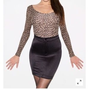 American apparel disco skirt